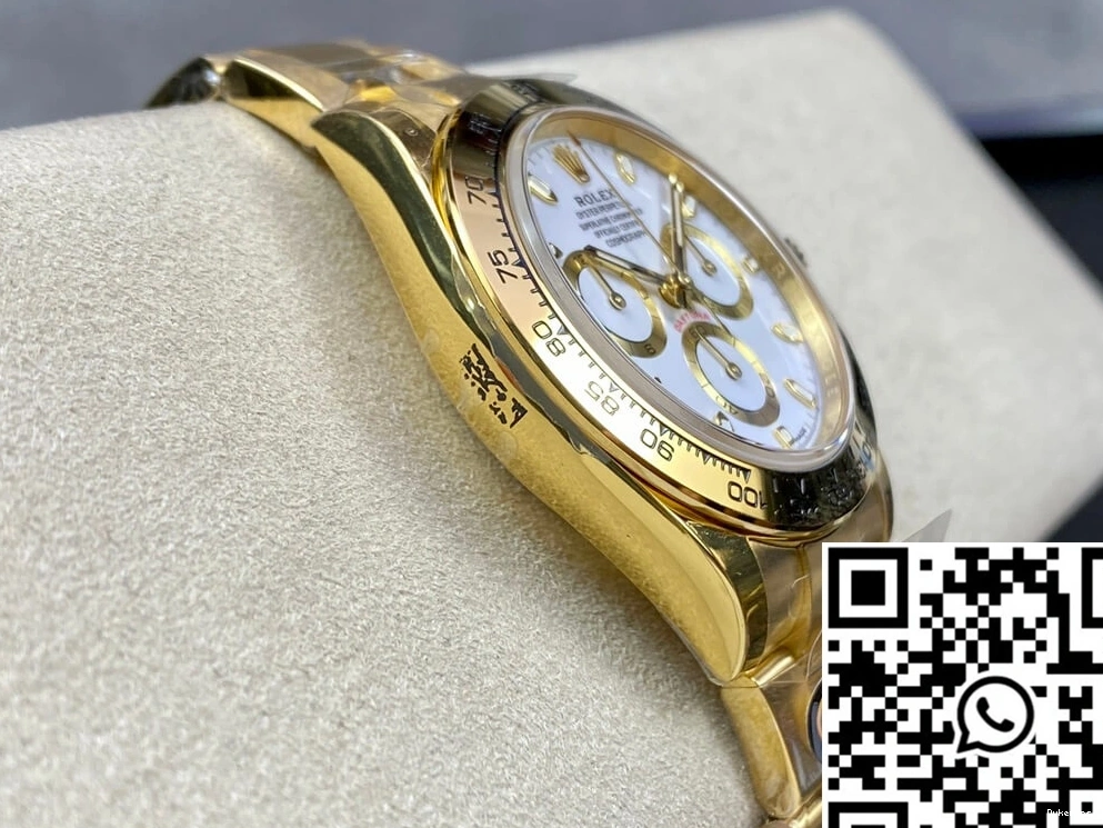M116508-0001 White BT Factory Dial Yellow Gold Rolex Daytona 0123